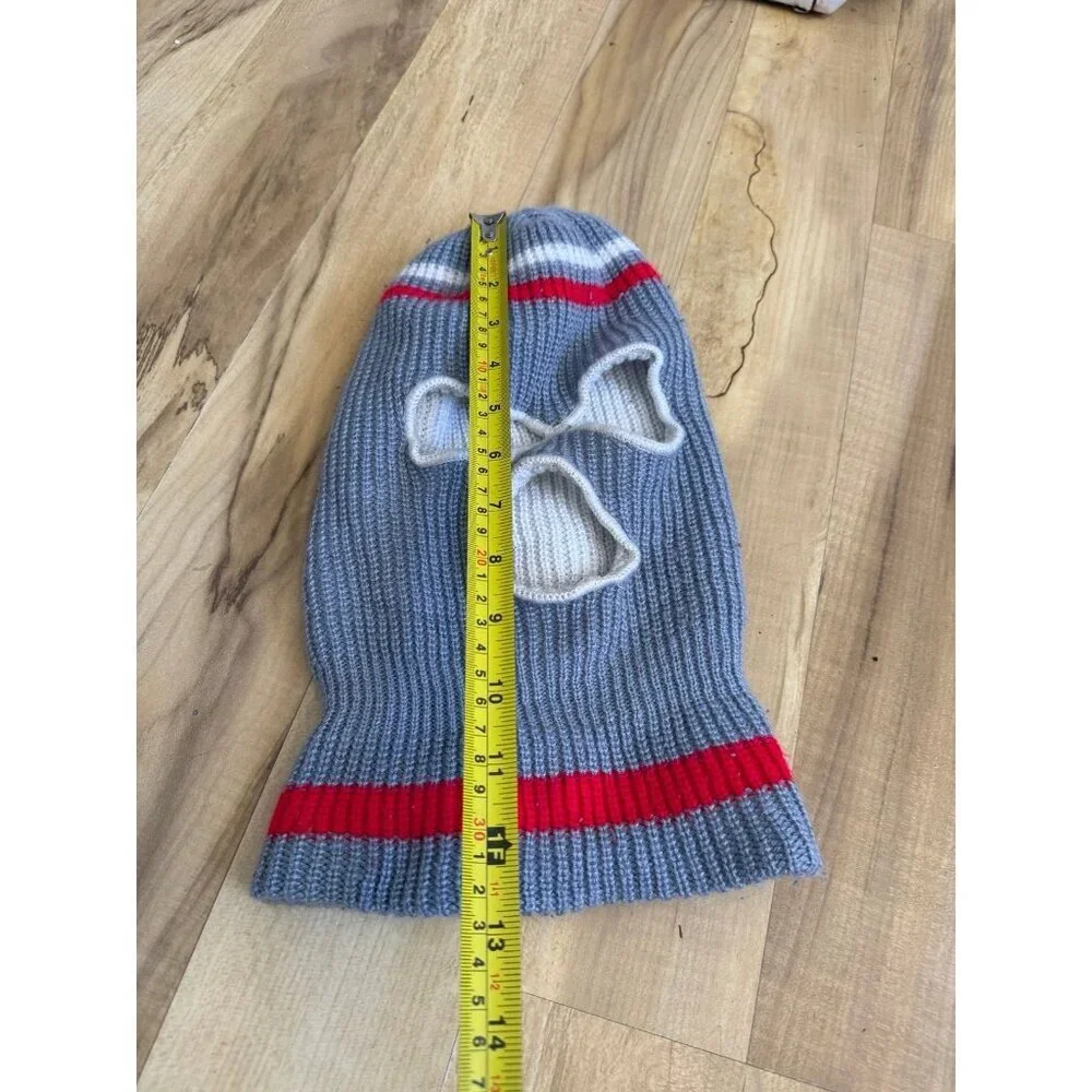 Knit Ski Mask Balaclava with Face Openings